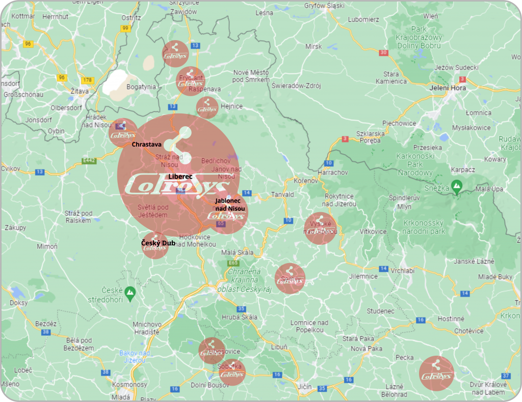 Internet pro lokality Liberec, Chrastava, Český Dub, Semily, Vysoké nad Jizerou, Frýdlant, Jablonec nad Nisou a další!
